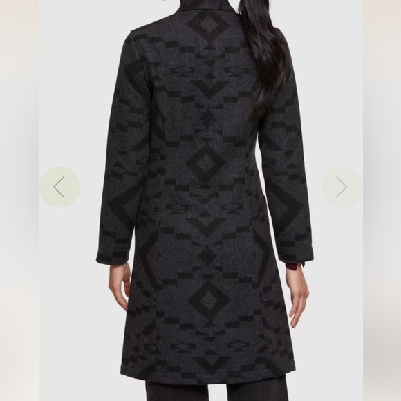 Overland Willow Southwest Wool-Blend Coat brand new - Picture 2 of 15